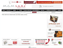 Tablet Screenshot of mgmsarl.com